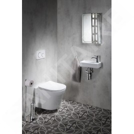 Sapho Gemini II - Miroir avec éclairage LED, 400x600 mm GM040