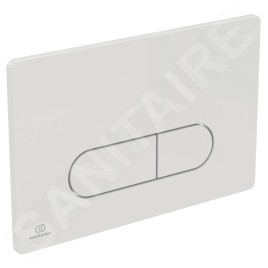 Ideal Standard ProSys - Ensemble pour WC suspendu, cuvette et abattant TECEone, Plaque de déclenchement Oleas M1, Rimless,