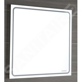 Sapho Gemini II - Miroir avec éclairage LED, 700x700 mm GM070