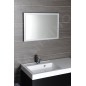 Sapho Luminar - Miroir dans un cadre 900x500 mm, avec éclairage LED, chrome NL559 Sapho Luminar - Miroir dans un cadre 900x500 mm, avec éclairage LED, chrome NL559