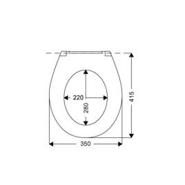 Ideal Standard Eurovit - Abattant WC Soft-close, blanc W301801