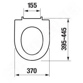 Jika Lyra plus - Abattant WC, SlowClose, blanc H8903850000631