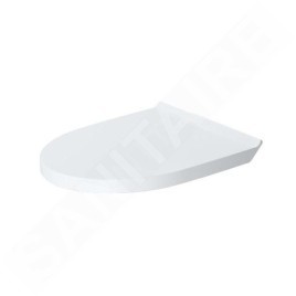 Duravit DuraStyle Basic - WC à poser avec abattant softclose, sortie par arrière, Rimless, blanc alpin 41840900A1