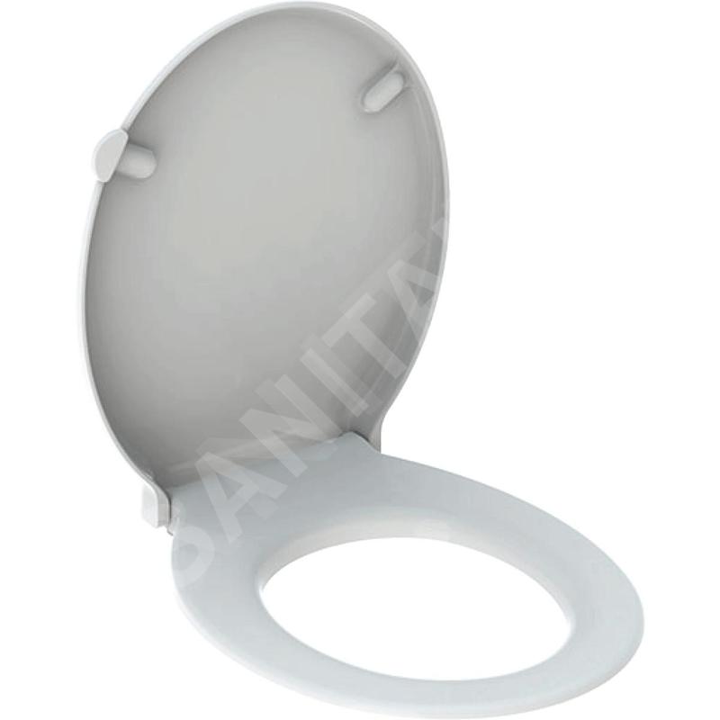 Geberit Selnova Comfort - Abattant WC pour personne à mobilité réduite, duroplast, blanc 500.133.00.1