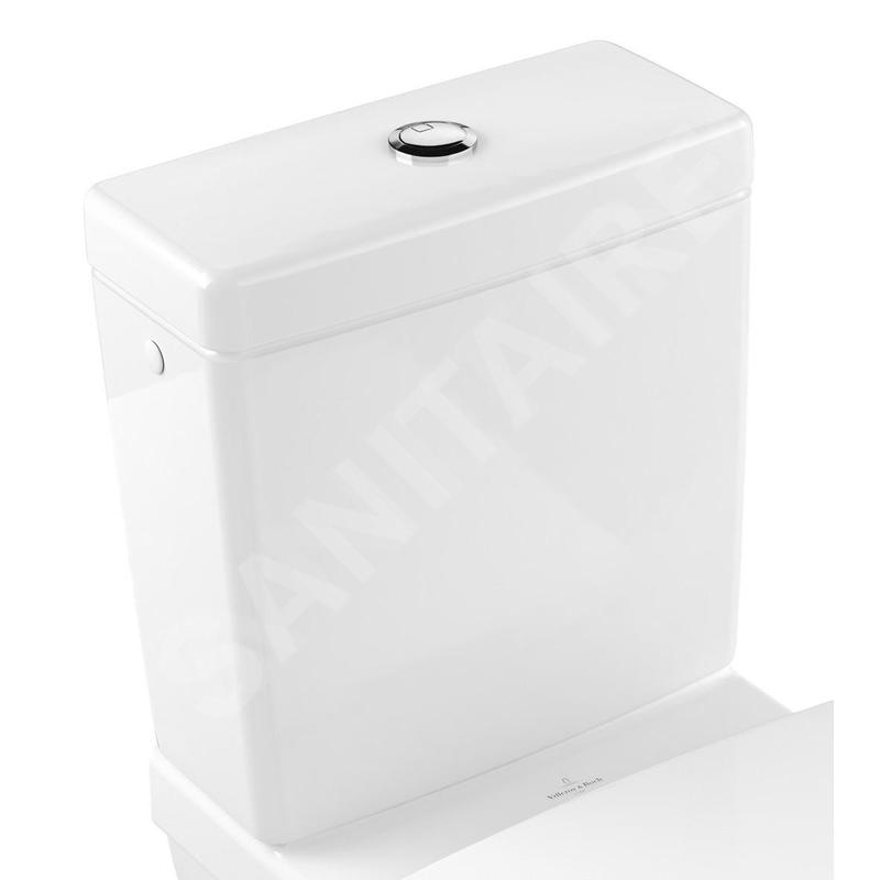 Villeroy & Boch Architectura - Réservoir de chasse d’eau pour WC à poser, alimentation latérale/arrière, CeramicPlus, blanc Villeroy & Boch Architectura - Réservoir de chasse d’eau pour WC à poser, alimentation latérale/arrière, CeramicPlus, blanc