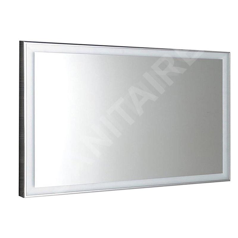 Sapho Luminar - Miroir en cadre avec éclairage LED 1200x550 mm, chrome NL560 Sapho Luminar - Miroir en cadre avec éclairage LED 1200x550 mm, chrome NL560