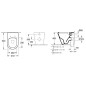 Villeroy & Boch O.novo - cuvette de WC Compact, sortie arrière, DirectFlush, CeramicPlus, blanc alpin 5689R0R1 Villeroy & Boch O.novo - cuvette de WC Compact, sortie arrière, DirectFlush, CeramicPlus, blanc alpin 5689R0R1