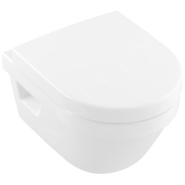 Villeroy & Boch Architectura - WC suspendu Compact, sortie arrière, DirectFlush, blanc alpin 4687R001