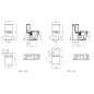 Ideal Standard i.Life S - Cuvette à poser, RimLS+, blanc T459601 Ideal Standard i.Life S - Cuvette à poser, RimLS+, blanc T459601