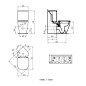 Ideal Standard i.Life S - Réservoir de chasse d'angle, alimentation par le bas, blanc T520101 Ideal Standard i.Life S - Réservoir de chasse d'angle, alimentation par le bas, blanc T520101