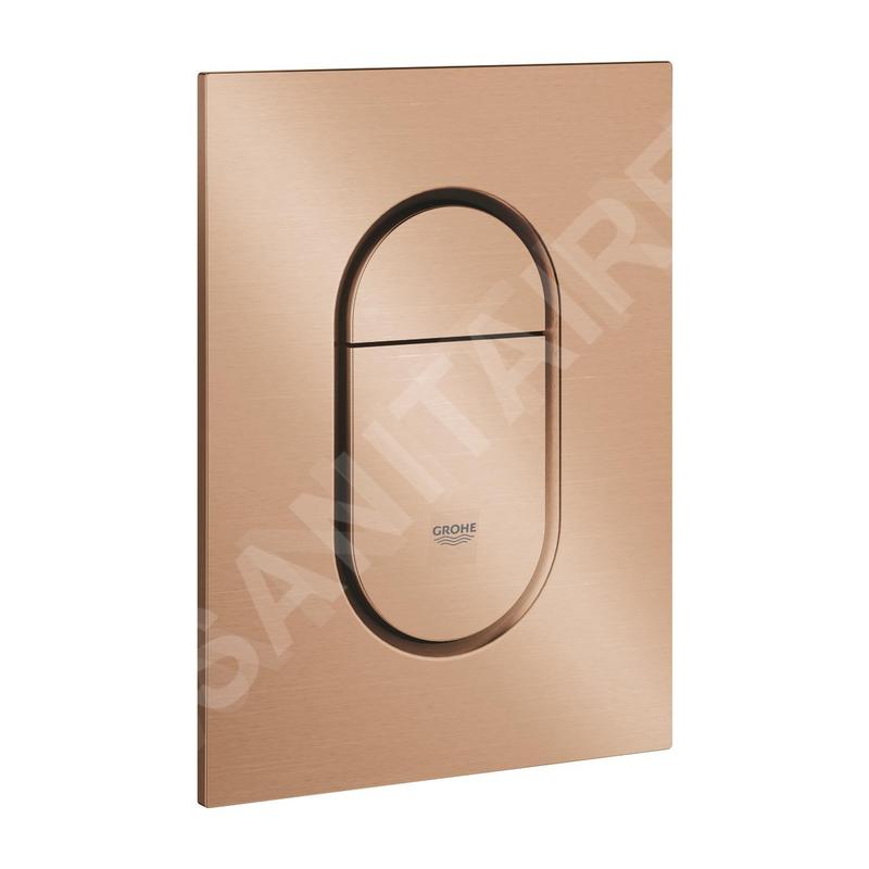 Grohe Arena Cosmopolitan S - Plaque de déclenchement, Warm Sunset brossé 37624DL0 Grohe Arena Cosmopolitan S - Plaque de déclenchement, Warm Sunset brossé 37624DL0