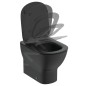 Ideal Standard Tesi - WC à poser, évacuation basse, AquaBlade, noir T0077V3 Ideal Standard Tesi - WC à poser, évacuation basse, AquaBlade, noir T0077V3