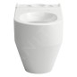 Laufen Pro - Ensemble complet de WC sur pied combiné, évacuation arrière/inférieur, SoftClose, blanc H8679530009701