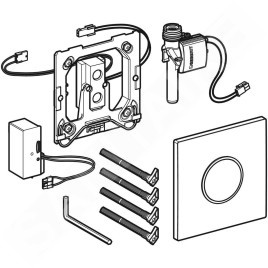 Geberit Systèmes de chasse d’eau - Commande de WC à déclenchement électronique du rinçage, type 10, alimentation sur secteur,