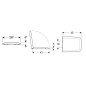 Geberit iCon - Abattant de WC, softclose, blanc 500.837.01.1