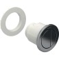 Geberit Systèmes de chasse d’eau - Déclenchement à distance type 10, pneumatique, pour rinçage double touche, chrome brossé /