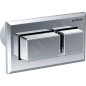 Geberit Systèmes de chasse d’eau - Déclenchement à distance pneumatique, pour rinçage double touche, chrome brillant