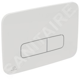 Ideal Standard Oleas - Plaque de déclenchement de la chasse d’eau Oleas P3, blanc R0124AC