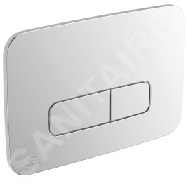 Ideal Standard Oleas - Plaque de déclenchement de la chasse d’eau Oleas P3, chrome R0124AA