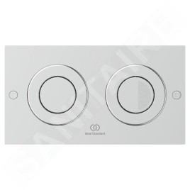 Ideal Standard Septa Pro - Plaque de déclenchement P2, inox R0134MY