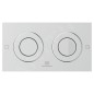 Ideal Standard Septa Pro - Plaque de déclenchement P2, inox R0134MY