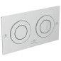 Ideal Standard Septa Pro - Plaque de déclenchement P2, inox R0134MY