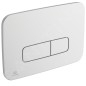 Ideal Standard Oleas - Plaque de déclenchement de la chasse d’eau Oleas M3, chrome mat R0123JG