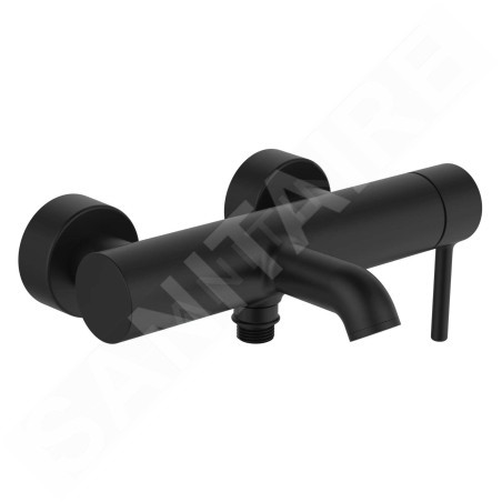 Hansa Vantis Style - Mitigeur de baignoire, noir mat 5444220733