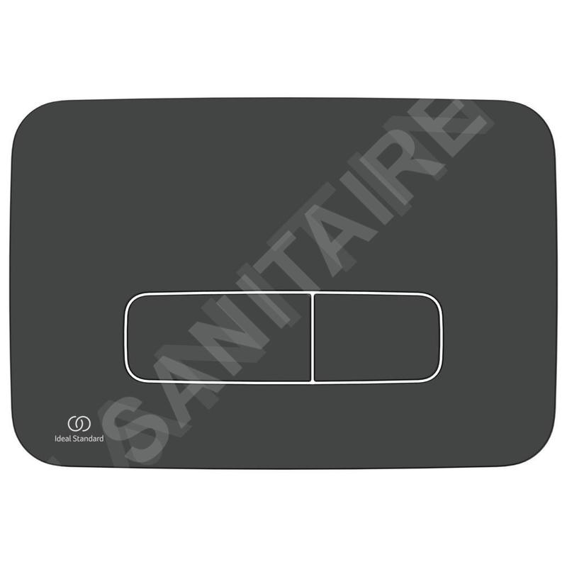 Ideal Standard Oleas - Plaque de déclenchement de la chasse d’eau Oleas M3, noir R0123A6
