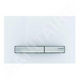 Geberit Duofix - Ensemble bâti-support, cuvette de toilette et siège Subway 2.0, DirectFlush, SoftClose, CeramicPlus et plaque