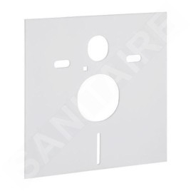 Geberit Duofix - Ensemble bâti-support, cuvette de toilette et siège Subway 2.0, DirectFlush, SoftClose, CeramicPlus et plaque