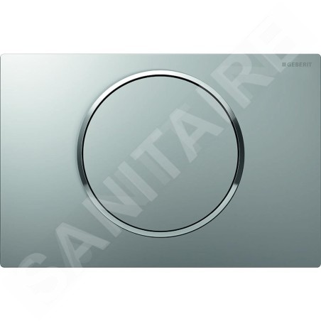 Geberit Sigma10 - Plaque de déclenchement, chromé mat/chromé brillant 115.758.JQ.5