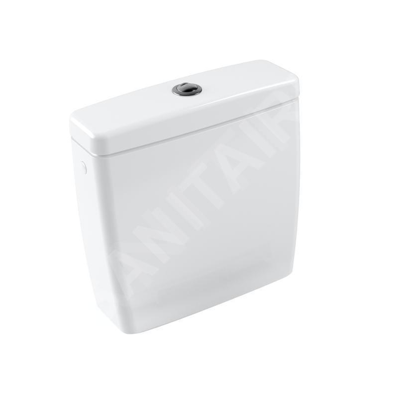 Villeroy & Boch Avento - Réservoir de chasse attenant, 390x140 mm, CeramicPlus, Stone White 775811RW Villeroy & Boch Avento - Réservoir de chasse attenant, 390x140 mm, CeramicPlus, Stone White 775811RW