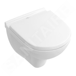Villeroy & Boch O.novo - WC suspendu Compact, avec abattant SoftClosing, blanc alpin 5688H101