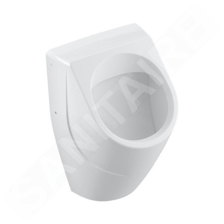 Villeroy & Boch O.novo - Urinoir à action siphonique, 335 x 560 x 320 mm - avec CeramicPlus, blanc alpin 752400R1