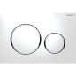 Geberit Duofix - Set d'installation pré-murale, cuvette Alpha avec abattant, plaque de déclenchement Sigma20, blanc/chrome Geberit Duofix - Set d'installation pré-murale, cuvette Alpha avec abattant, plaque de déclenchement Sigma20, blanc/chrome