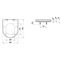 Laufen Pro - Abattant WC, blanc H8919503000031