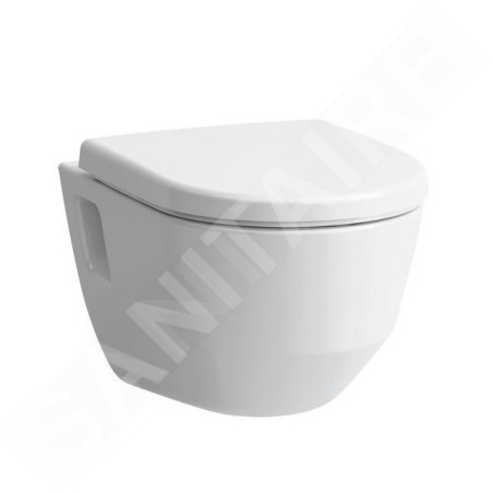 Laufen Pro - WC suspendu, 530x360 mm, Rimless, avec LCC, blanc H8209644000001