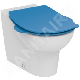 Ideal Standard Contour 21 - WC enfant à poser, évacuation arrière, Rimless, blanc S312301