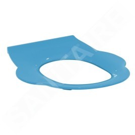 Ideal Standard Contour 21 - Abattant WC enfant sans couvercle, bleu S454236