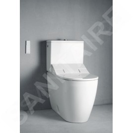 Duravit ME by Starck - Réservoir 390x180 mm, avec mécanisme double touche, pour alimentation latérale, avec WonderGliss, blanc
