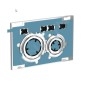 Geberit Sigma21 - Bouton de commande de chasse d’eau, sans remplissage / chrome brillant 115.884.00.1 Geberit Sigma21 - Bouton de commande de chasse d’eau, sans remplissage / chrome brillant 115.884.00.1