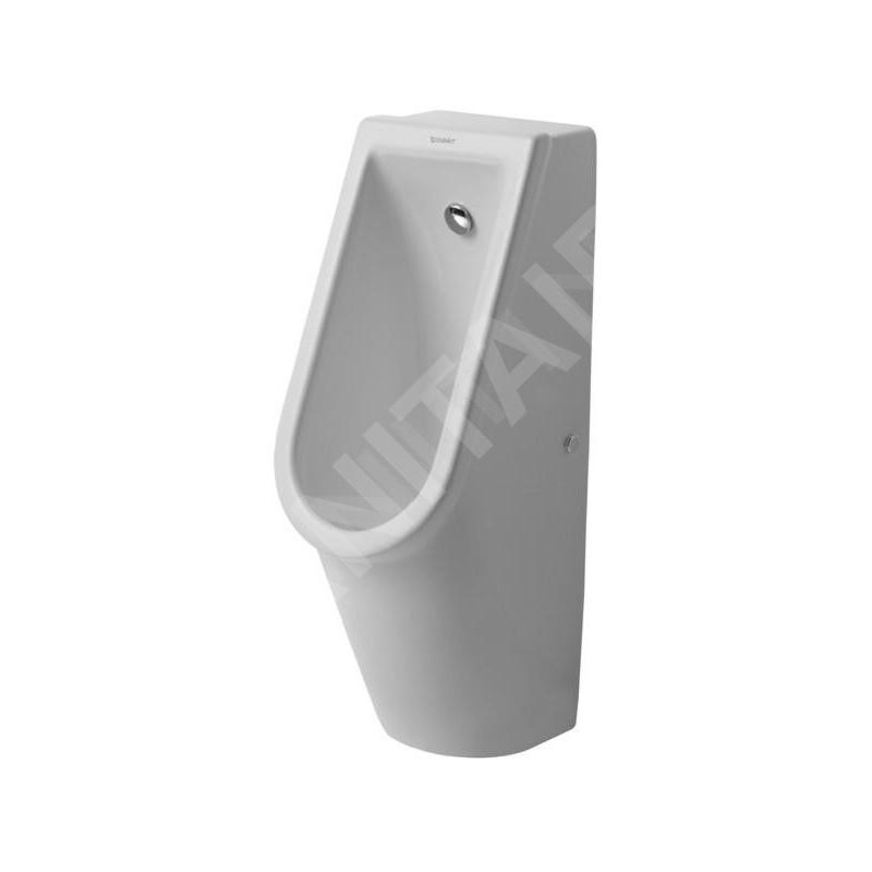 Duravit Starck 3 - Urinoir, évacuation horizontale, Rimless, avec WonderGliss, blanc alpin 08272500001 Duravit Starck 3 - Urinoir, évacuation horizontale, Rimless, avec WonderGliss, blanc alpin 08272500001