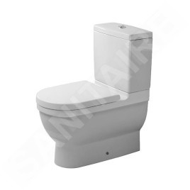 Duravit Starck 3 - WC à poser, évacuation Vario, avec HygieneGlaze, blanc alpin 0128092000