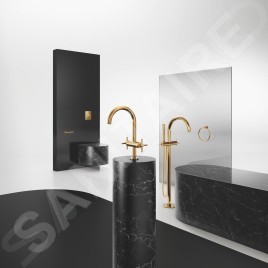 Grohe Nova Cosmopolitan S - Plaque de déclenchement, Cool Sunrise 37601GL0