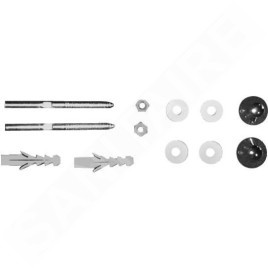 Duravit Duraplus - Fixation d’urinoir, chromé 0067131000