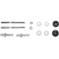 Duravit Duraplus - Fixation d’urinoir, chromé 0067131000