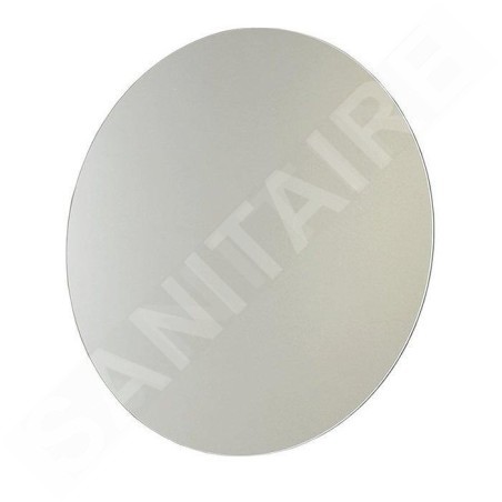 Aqualine Accessoires - Miroir, diamètre 500 mm, sans facette ni charnière 22443