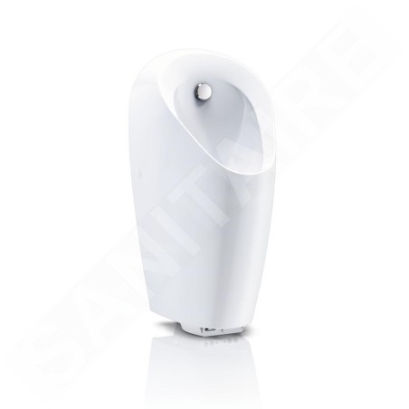Geberit Urinoirs - Urinoir Selva, pour commande de chasse d'eau encastrée, blanc 116.080.00.1