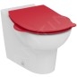 Ideal Standard Contour 21 - Abattant de toilette enfant 3-7 ans S3123, rouge S4533GQ
